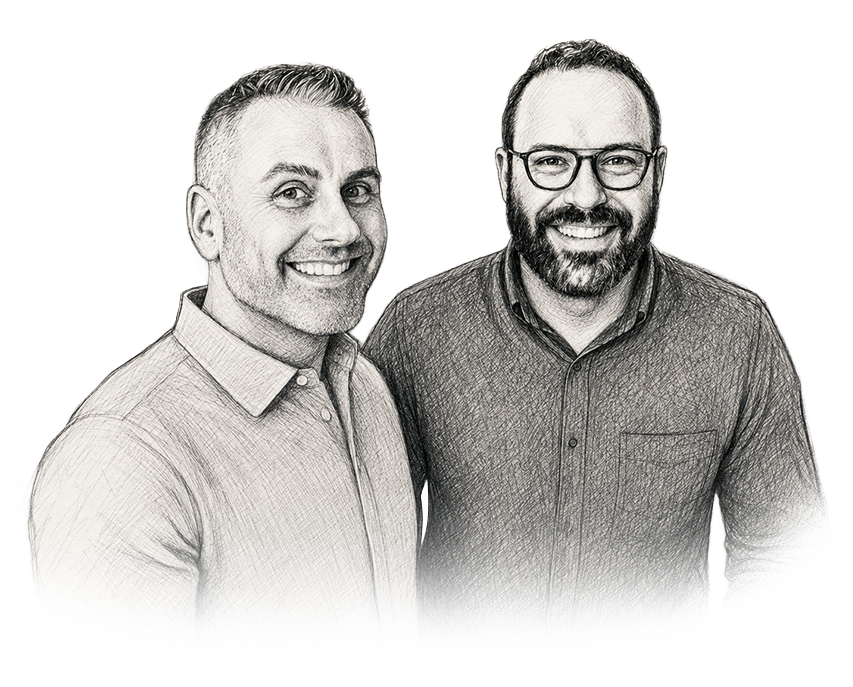Anthony & Nicolo — founders of Shire Lounge & Living