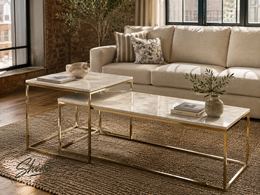 Gold Coffee Table — Shire furnishing