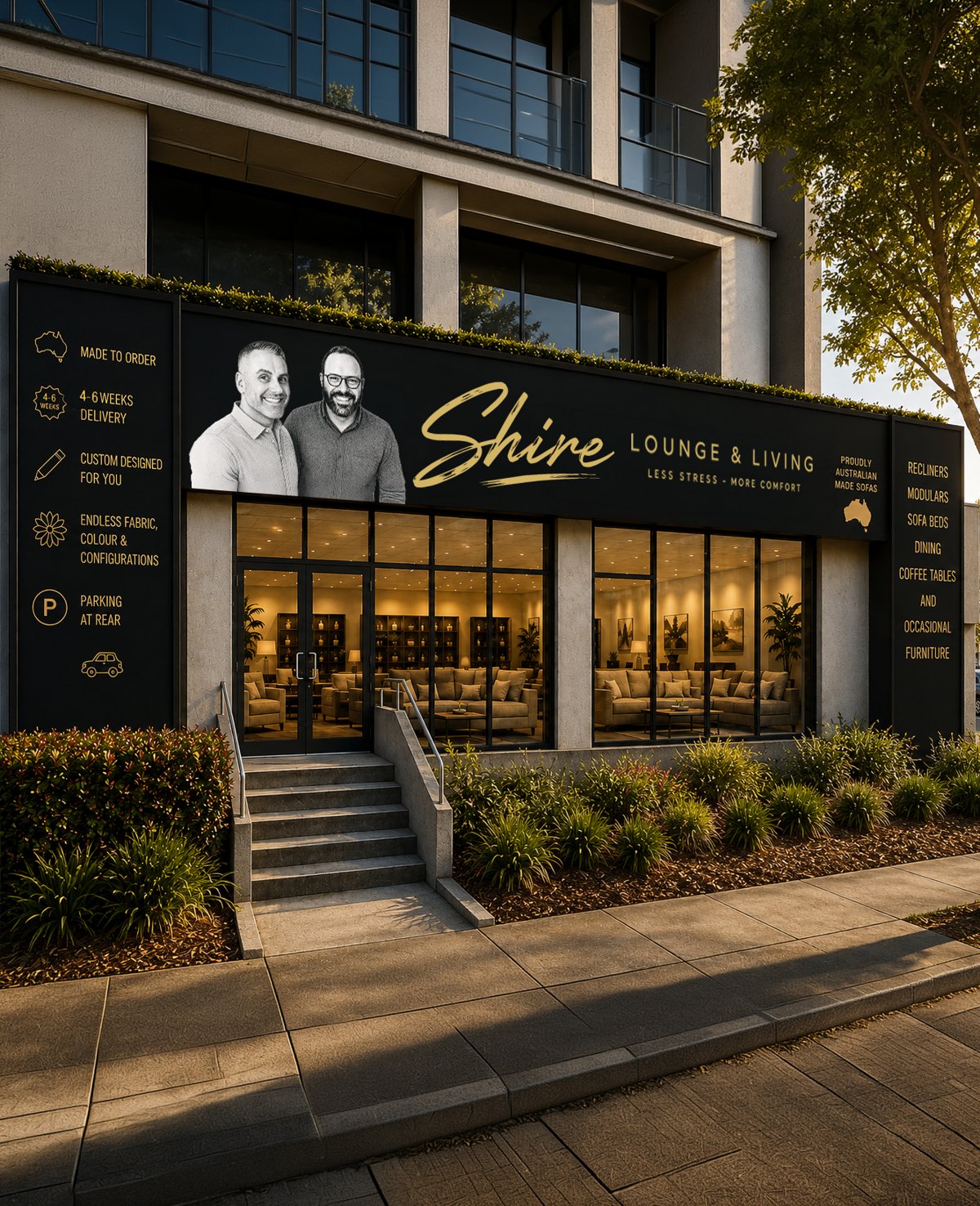 Shire Lounge & Living showroom